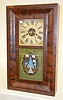 Silas B. Terry 2 Weight Ogee Shelf Clock