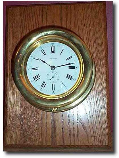 Seth Thomas Ships Clock — Antique Clocks Price Guide