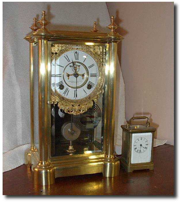 Ansonia Crystal Regulator — Antique Clocks Price Guide